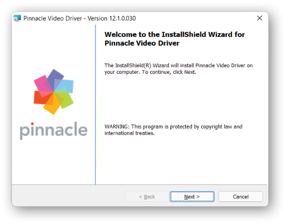 Installer - step 1